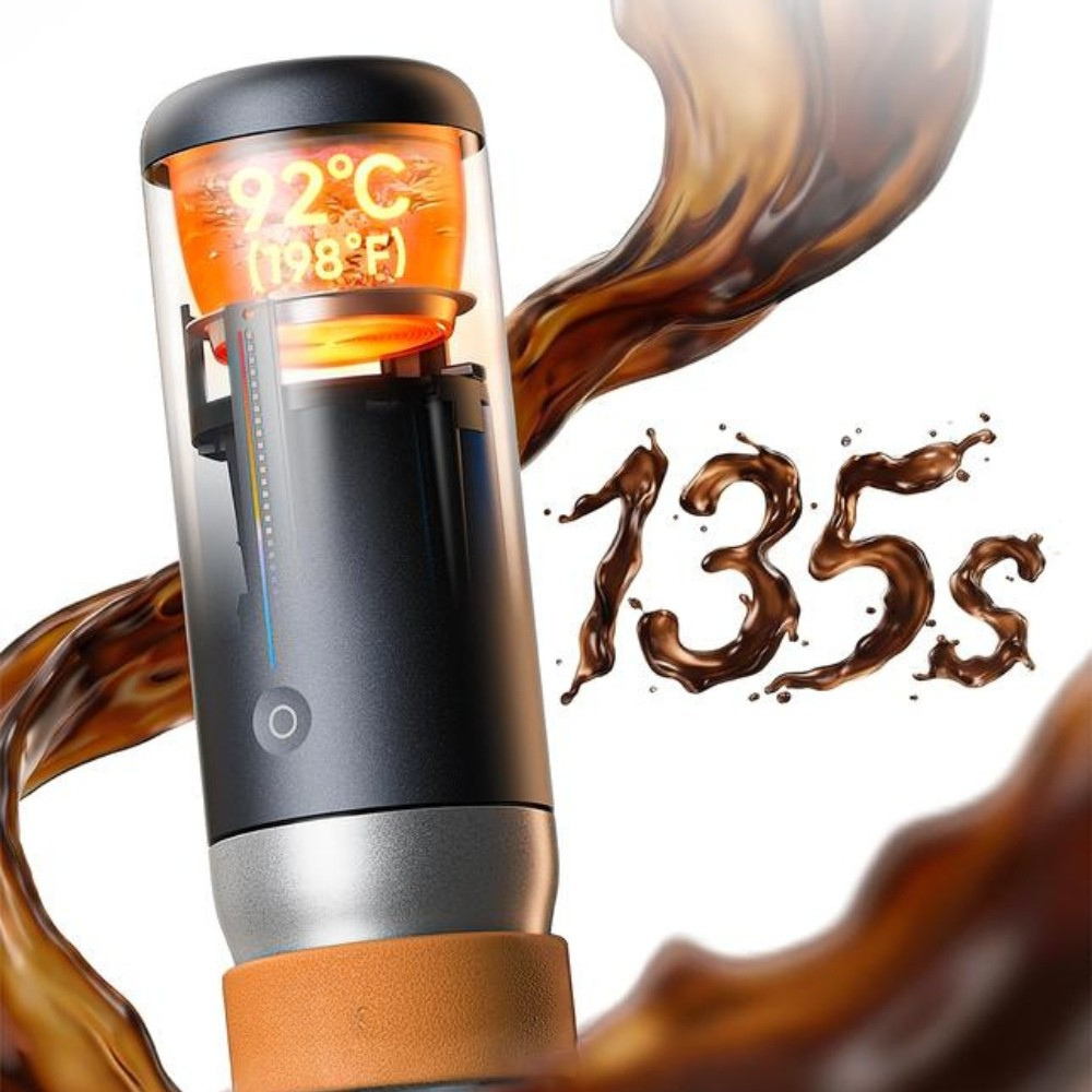 Self-Heating Portable Coffee Maker
