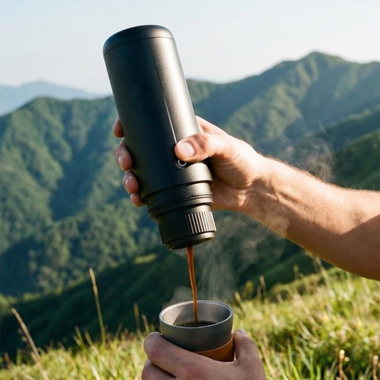 Self-Heating Portable Coffee Maker