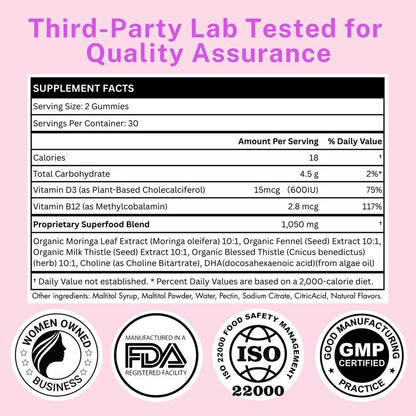 Lactation Supplement Gummies