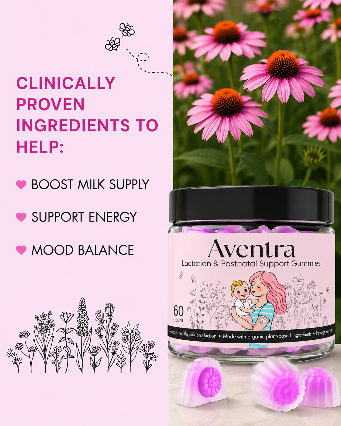 Lactation Supplement Gummies